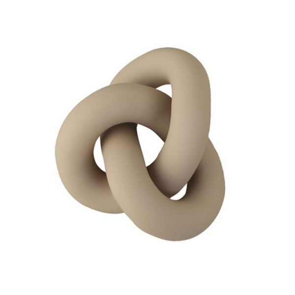 Knot Table large decoration, sand