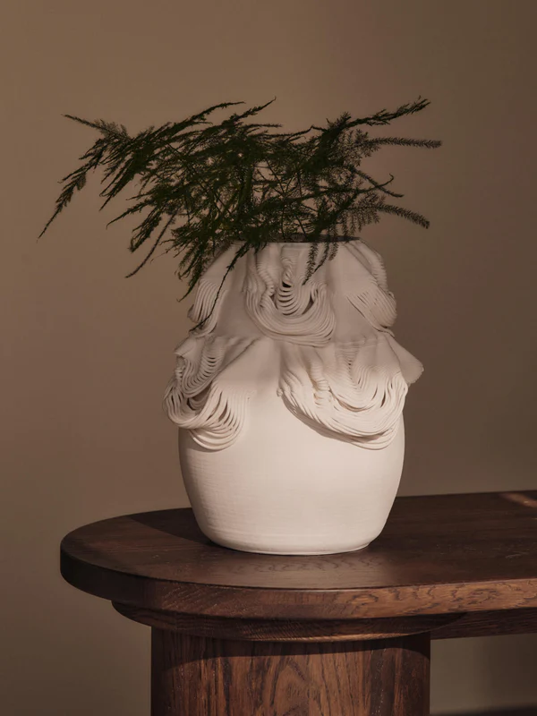 Nium Vase - Off-White