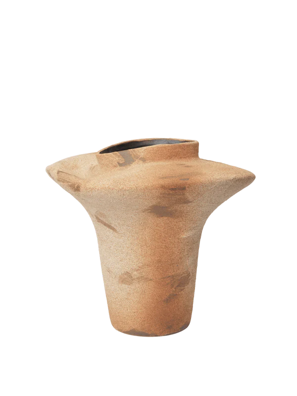 Evio Vase - Small - Burnt Umber