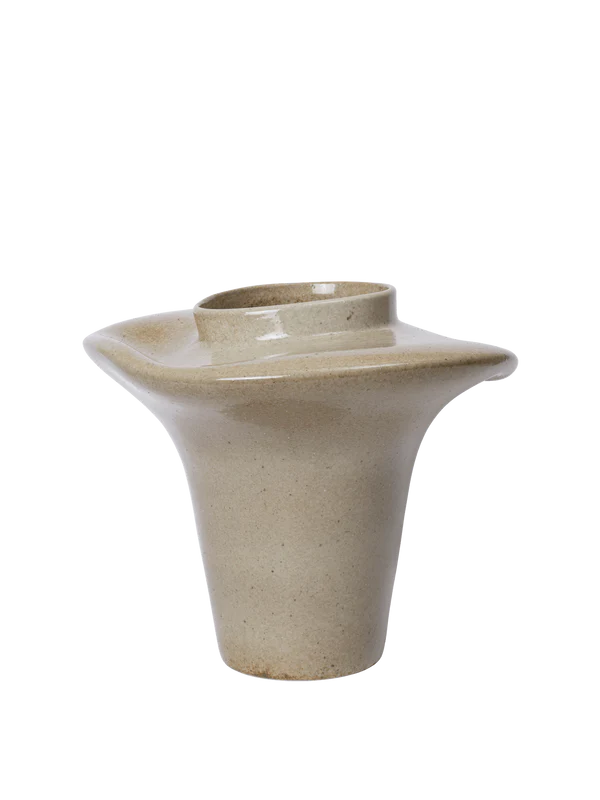 Evio Vase - Small - Burnt Umber
