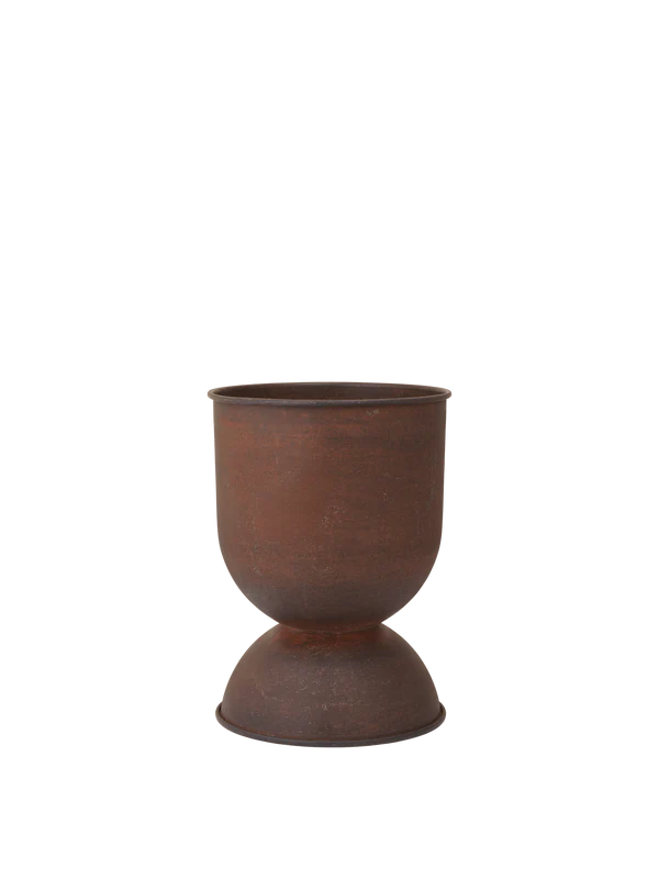 Hourglass Pot - Small - Aluminium