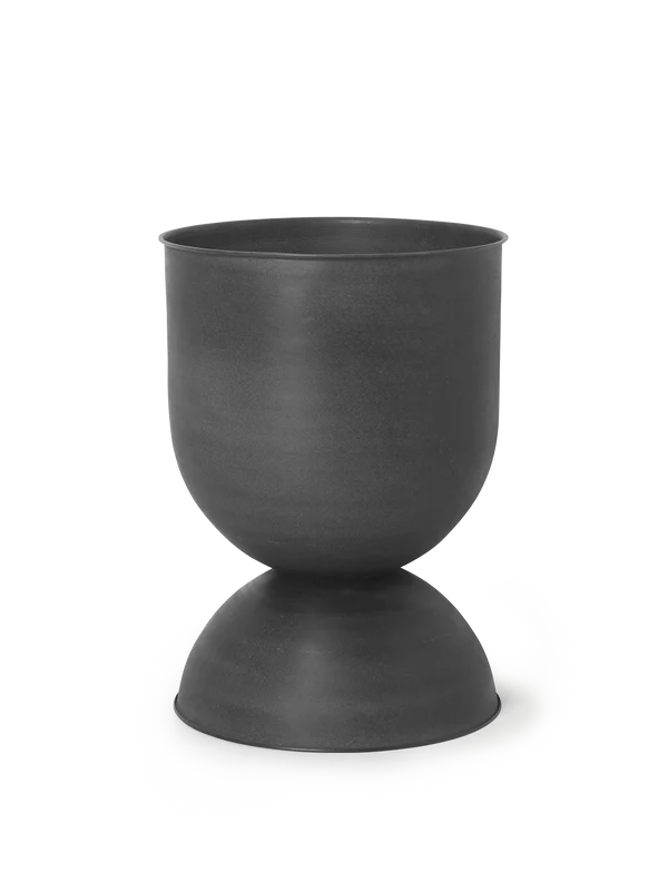 Hourglass Pot - Small - Aluminium