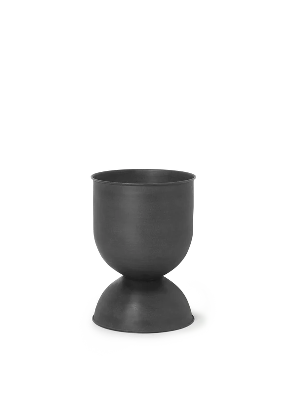 Hourglass Pot - Small - Aluminium