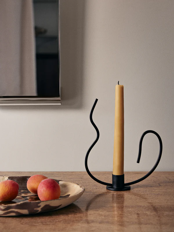 Agapé Wall Tealight Holder & Candle Holder Gift Set - Brass Finish