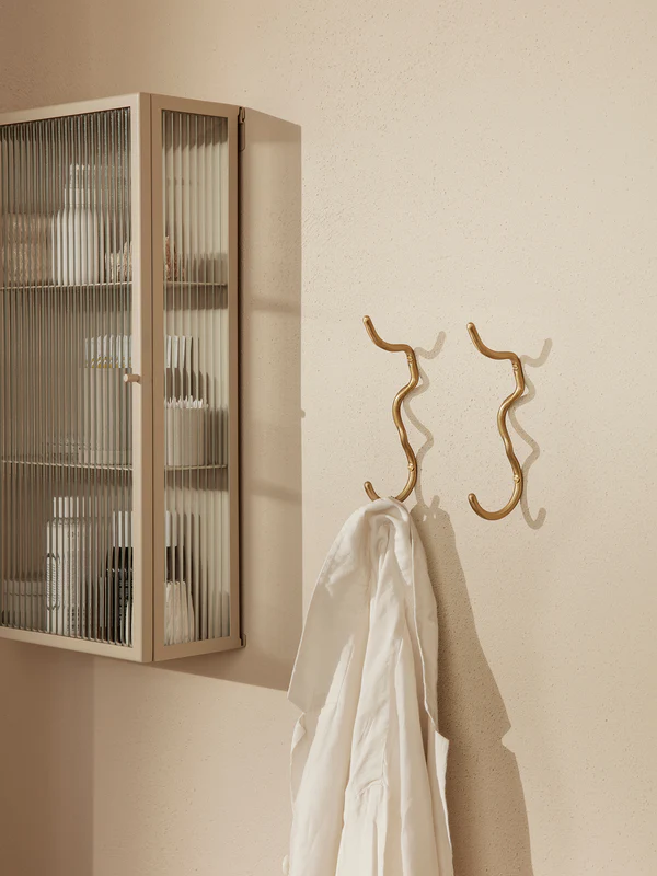 Agapé Wall Tealight Holder & Candle Holder Gift Set - Brass Finish