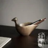 Agapé Wall Tealight Holder & Candle Holder Gift Set - Brass Finish