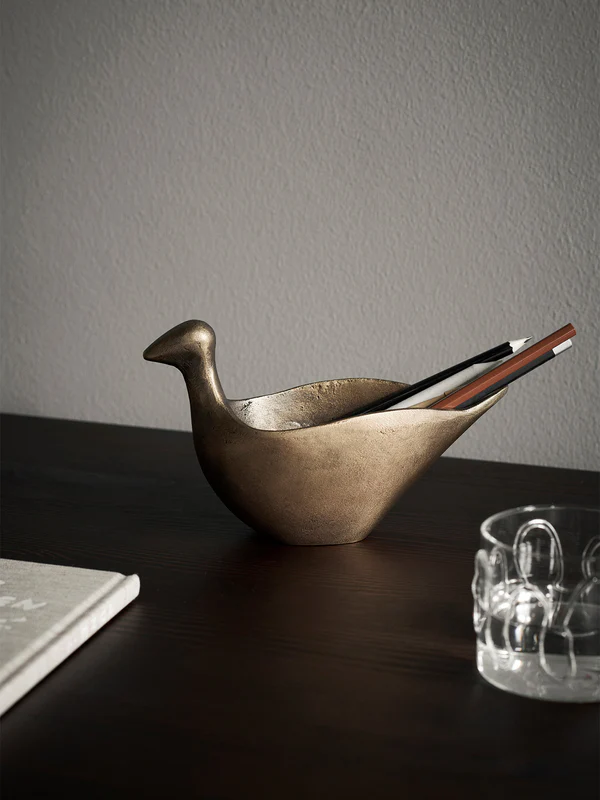Agapé Wall Tealight Holder & Candle Holder Gift Set - Brass Finish