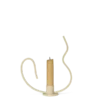 Agapé Wall Tealight Holder & Candle Holder Gift Set - Brass Finish