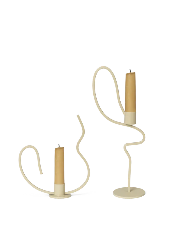 Agapé Wall Tealight Holder & Candle Holder Gift Set - Brass Finish