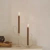 Agapé Wall Tealight Holder & Candle Holder Gift Set - Brass Finish