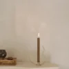 Agapé Wall Tealight Holder & Candle Holder Gift Set - Brass Finish